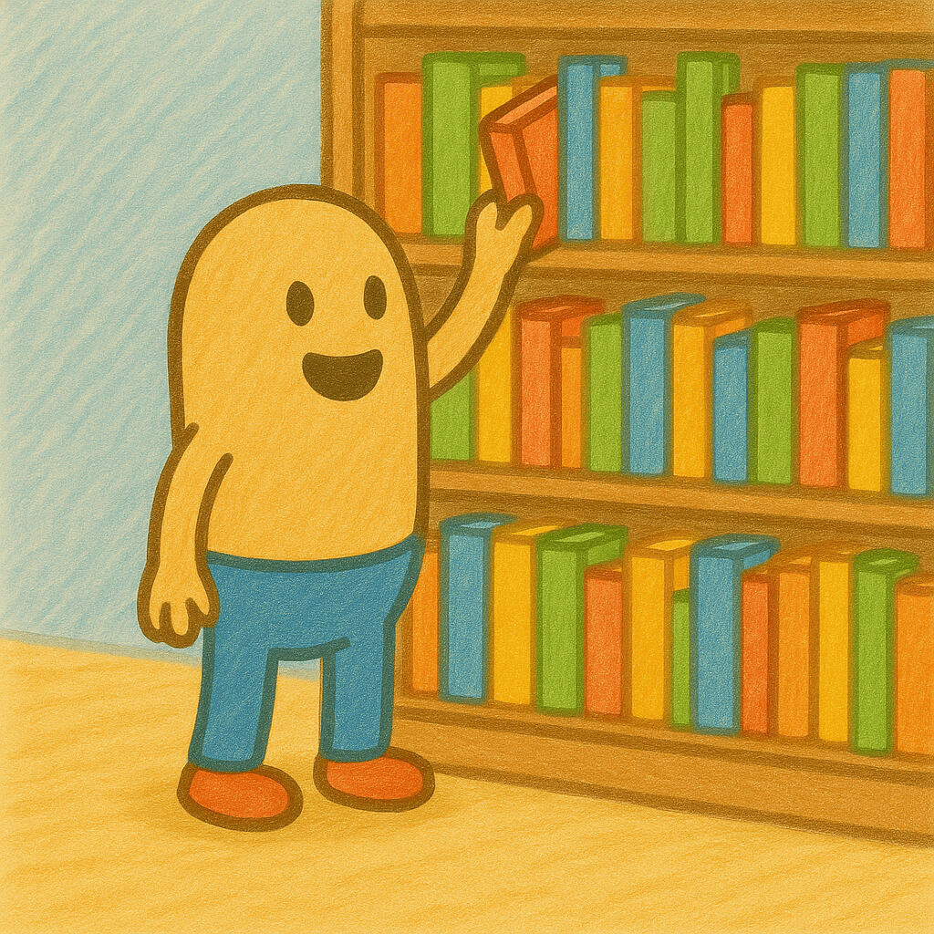 Super pouce prend un livre Super pouce prend un livre